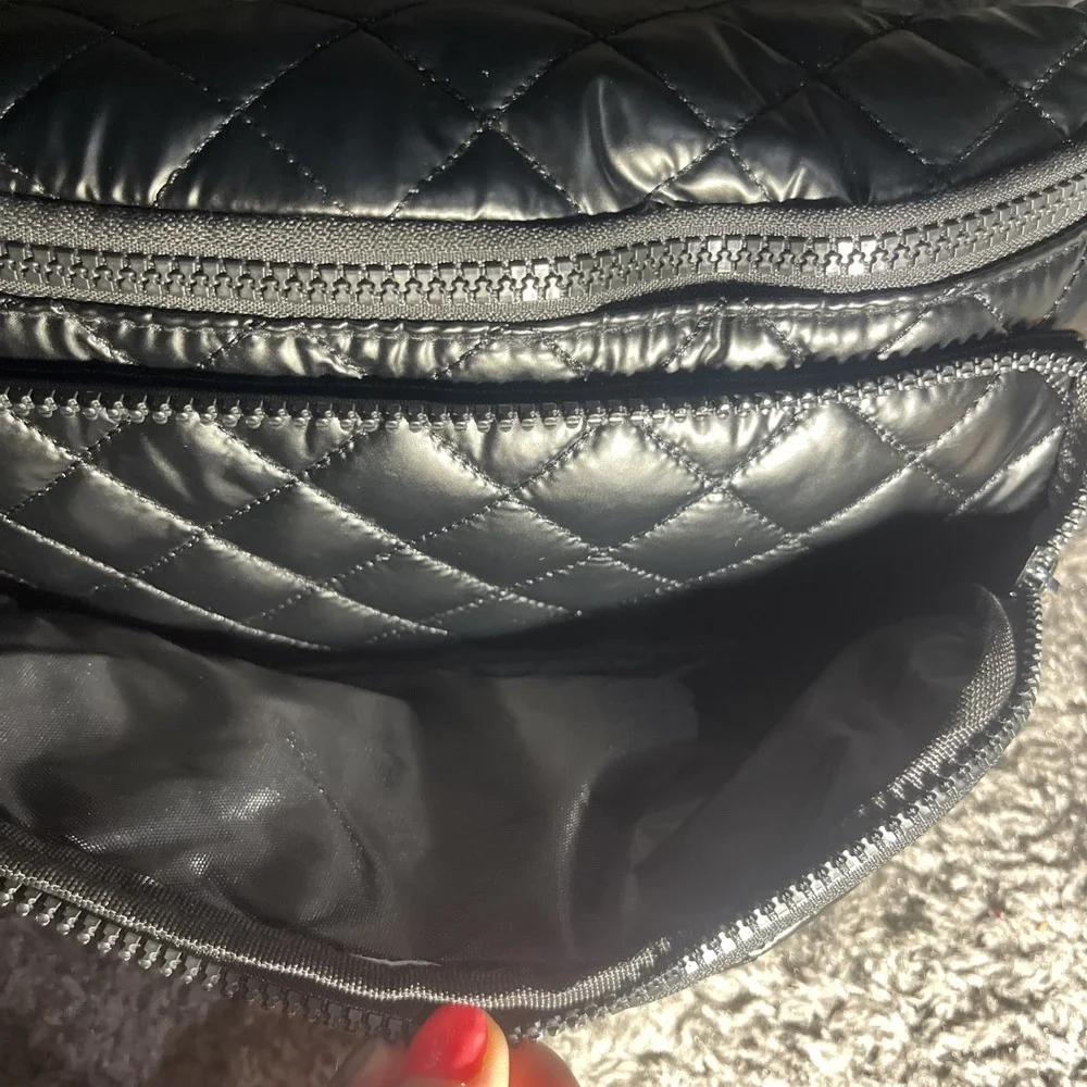 Nautica Bum Bag Quilted Black Crossbody Or A Belt Bag New‎